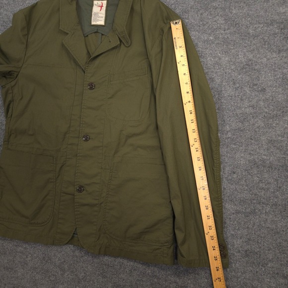 Relwen Flyweight Flex Blazer Jacket Mens Large Green Heritage Outdoor Huckberry - Picture 10 of 11
